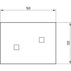 Landside plate front Unia - 1127210030