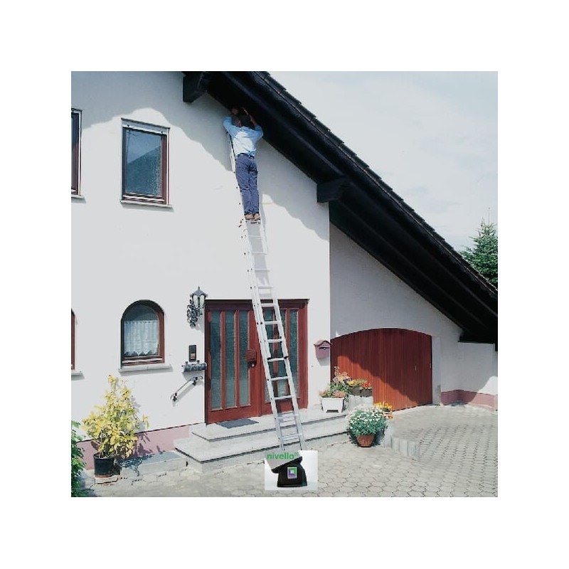Schiebeleiter, 2x17 Sprossen - 11617GST