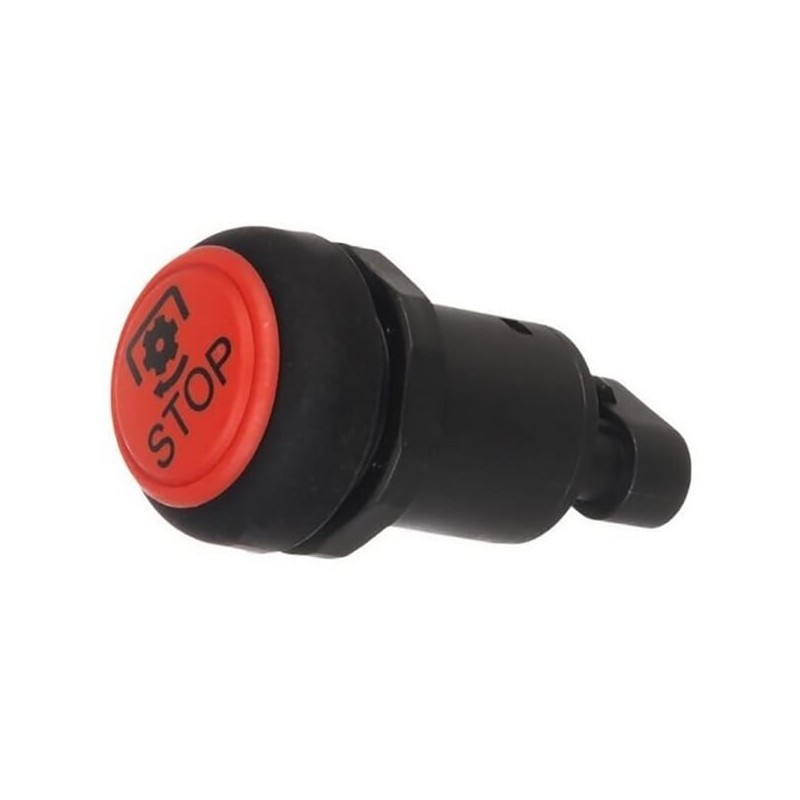 Push switch, PTO, round, red - 11801006PN Push switch, PTO, round, red - 11801006PN