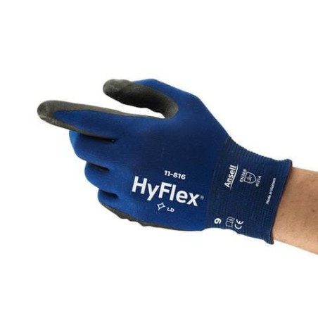 Handschuhe, Größe L, 9, HyFlex, Ansell - 11816090