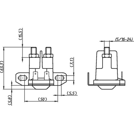 Magnetspule Clum 12V/50 Hochl. - 1187361120