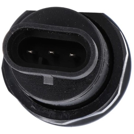 Push switch, PTO, round, yellow - 11906001PN