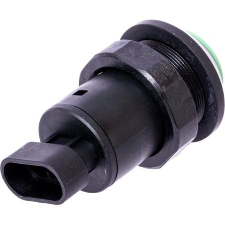 Push switch, Linkage lift, round, green - 11900306PN