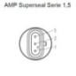 Push switch, pull cylinder, round, blue - 11911012PN Push switch, pull cylinder, round, blue - 11911012PN