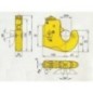 Lower link hook type C1 cat.1 - 1208552 Lower link hook type C1 cat.1 - 1208552