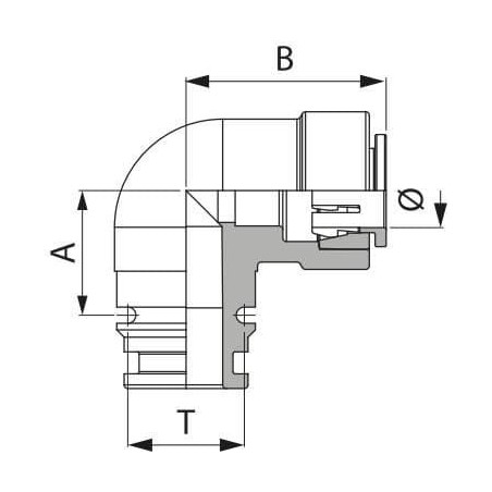Bogen T1F AR 10 - 11901C10