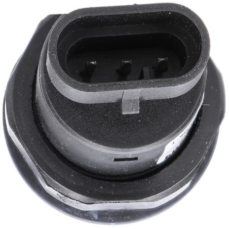Push switch, PTO, round, yellow - 11911001PN