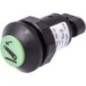Push switch, Linkage lower, round, green - 11911014PN Push switch, Linkage lower, round, green - 11911014PN