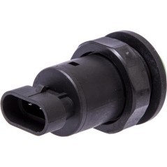 Push switch, Linkage lower, round, green - 11911014PN