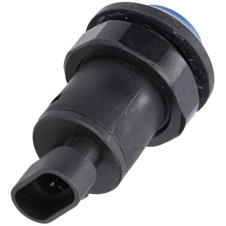 Push switch, push cylinder, round blue - 11911011PN