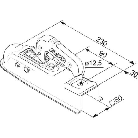 Kugelkupplung AK7 - 1224334