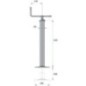 Stand jack adjusting spindle - 1224016 Stand jack adjusting spindle - 1224016