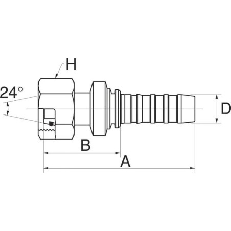 Pressarmatur - 12GS25FDHORXAF41