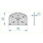 Sorting panel 115 x 80 cm - 12702 Sorting panel 115 x 80 cm - 12702
