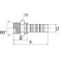 Insert DN20-3/4 BSPP - 12GS12MBSPP