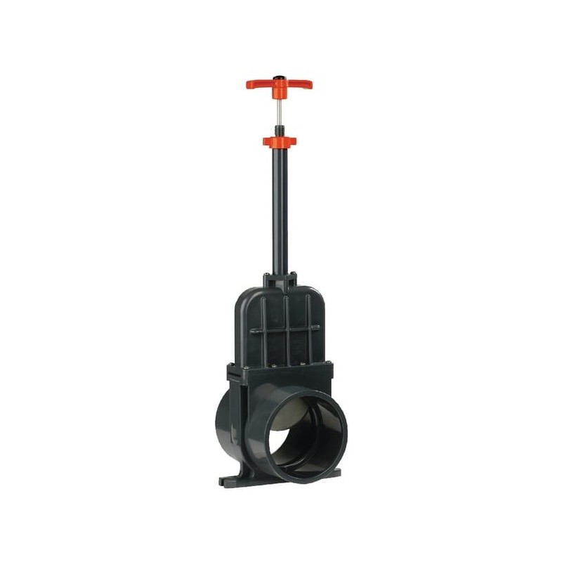 Absperrschieb. PVC D110mm lang - 1300110L