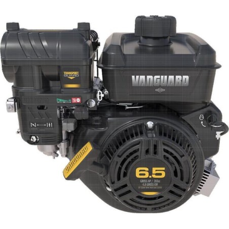 Engine, horizontal, 6.5 HP, Vanguard, Briggs Stratton - 12V3320003F1