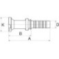 Insert DN2047.6 flange - 12GS16FLH