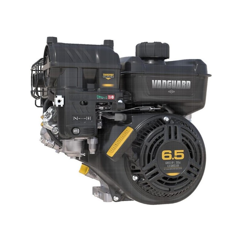 Engine, horizontal, 6.5 HP, Vanguard, Briggs Stratton - 12V3320007F1