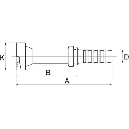 Insert DN20-41.3 suitable for CAT - 12GS12FLC