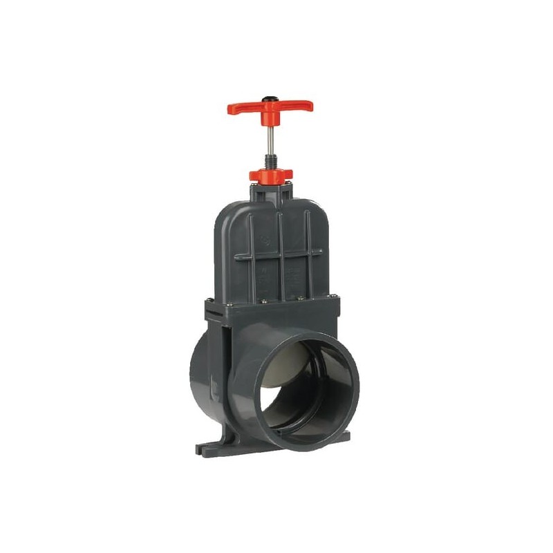 Absperrschieber pvc D110mm lang - 1300110V Absperrschieber pvc D110mm lang - 1300110V