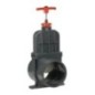 Absperrschieber pvc D110mm lang - 1300110V Absperrschieber pvc D110mm lang - 1300110V