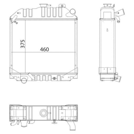 Radiator - 133153216N