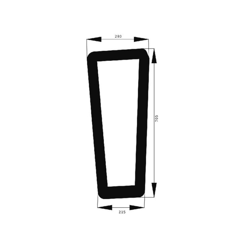 Windscreen lower - 134571603N