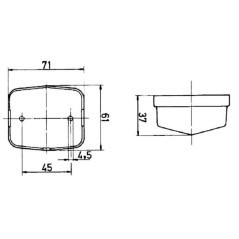 135004200 Jokon, Vordere Lichter 