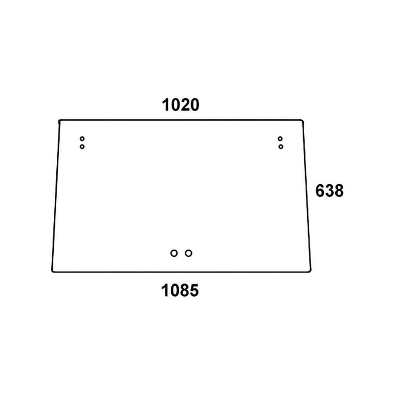 Frontscheibe oben - 134471021N