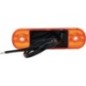 Lampa obrysowa LED, prostokątna, 12/24V pomarańczowa, przykręcana 3 LED Waś - 1400300708