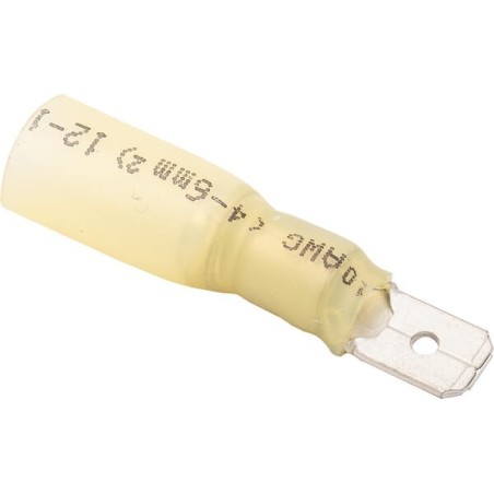 Flachsteckverbinder, gelb - 1440890031