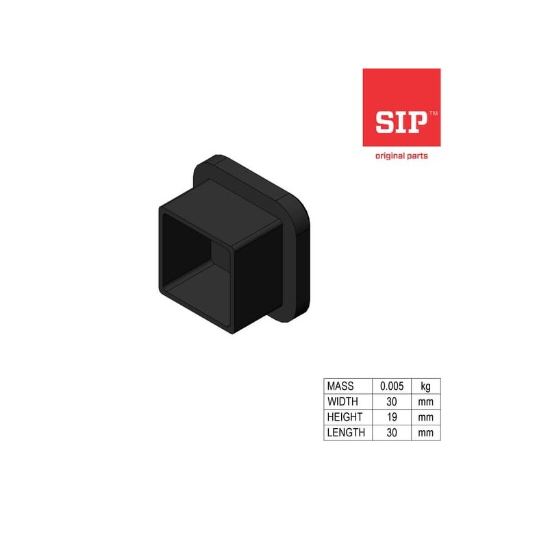 Plastic cap 30x30x3 - 150415900 Plastic cap 30x30x3 - 150415900