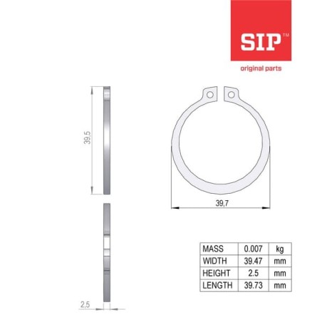 Circlip - 150453609