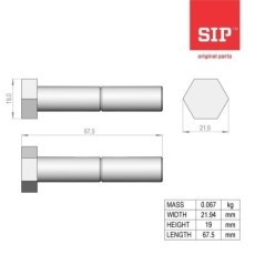 Screw M12x60 - 150373303