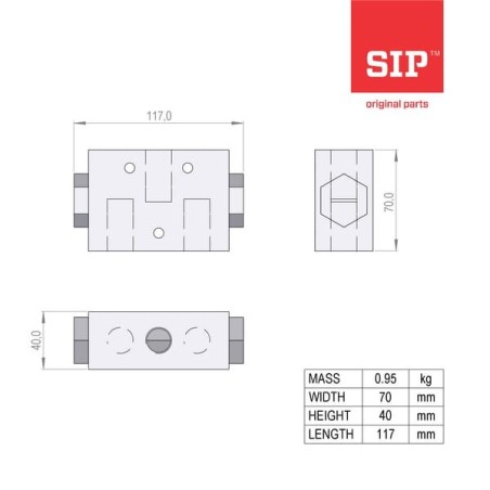 Hydraulic flow divider V1023 DFL 10-20 - 150723202