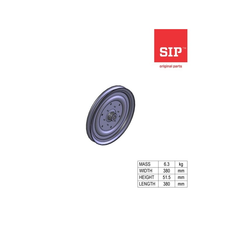 Pulley with hub - 151059302B Pulley with hub - 151059302B