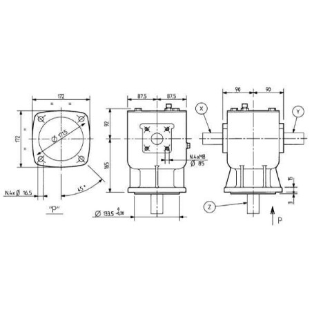 Getriebe LF-151A 12,54 - 151002