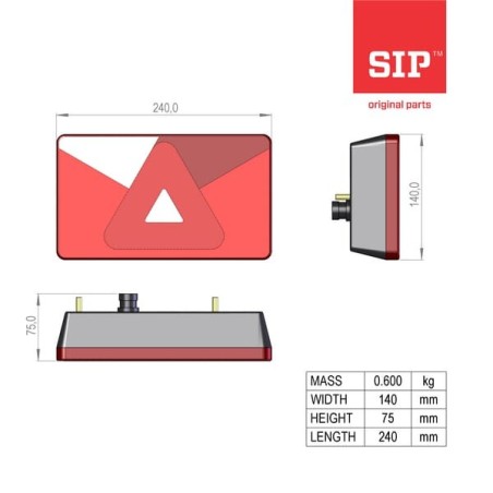 Lampa Multipoint V LED lewa - 150751500