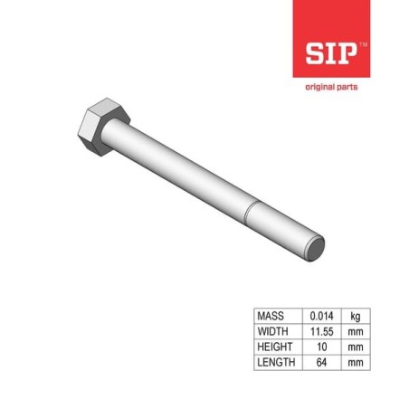 Screw M 6x60 - 10.9 /ISO 4014 - 150662802
