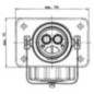 Socket NATO 135A/35mm² - 151302JAE