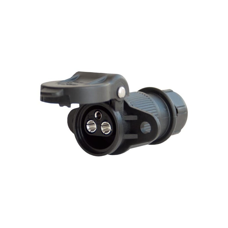 Socket 3 pin 6-24V 32A - 151288JAE