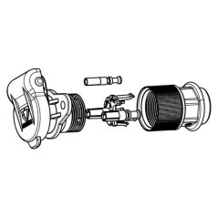 Socket 3 pin 6-24V 32A - 151288JAE