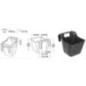 Futtertrog, 13,5 l, Modell 113, pink - 162011308 Futtertrog, 13,5 l, Modell 113, pink - 162011308
