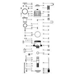 Adjusting nut for MixRite - 1618043144