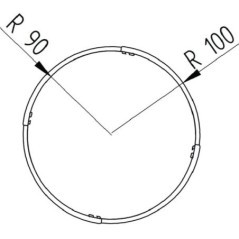 Ring feeder, inside diameter 180 cm - 162067907