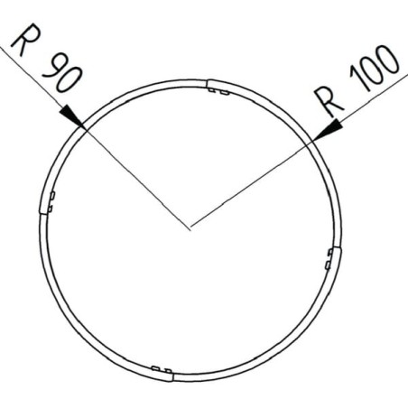 Ring feeder, inside diameter 180 cm - 162067907