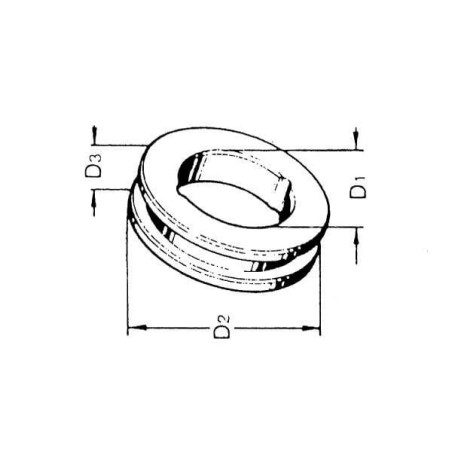 Lagerring średnica 63mm SC35 - 1633122