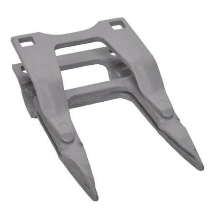 Doppelfinger, 17mm, grau 10 - 1650202