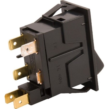 Rocker switch, I-II, on-on, 5-pin, Work light - 16408000